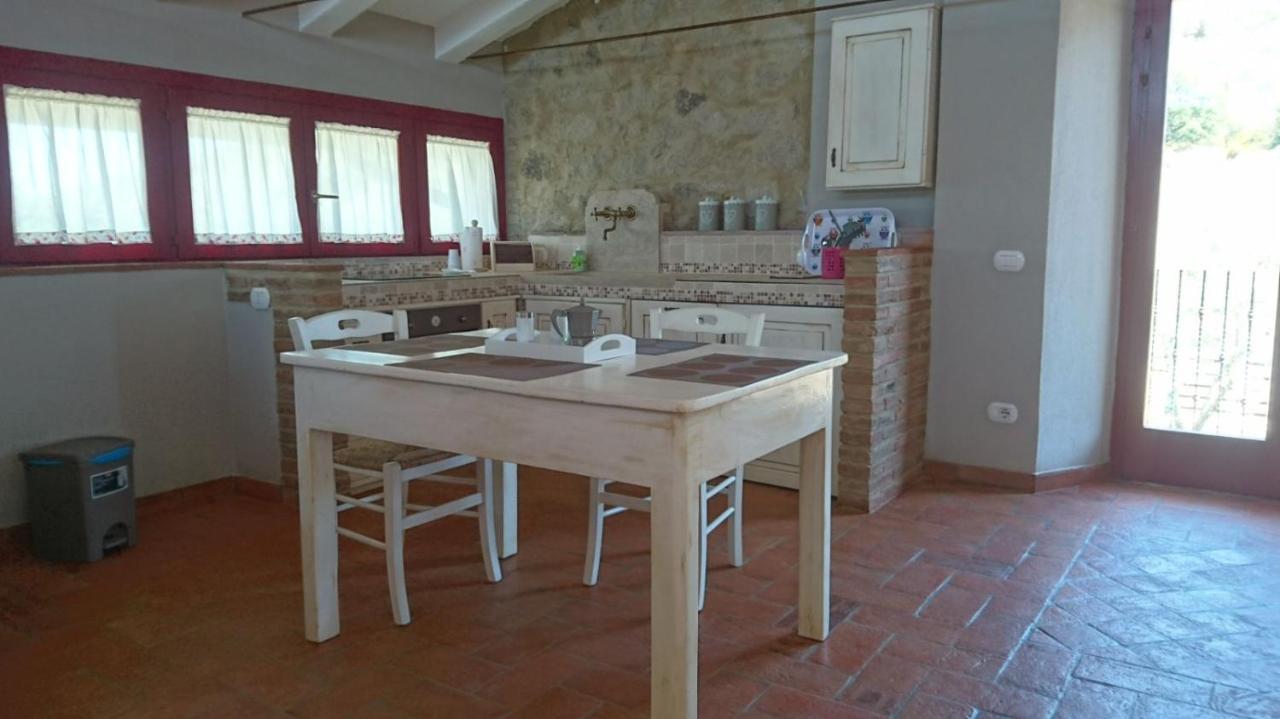 Il Barbagianni Bed and Breakfast Montepescali Exteriör bild