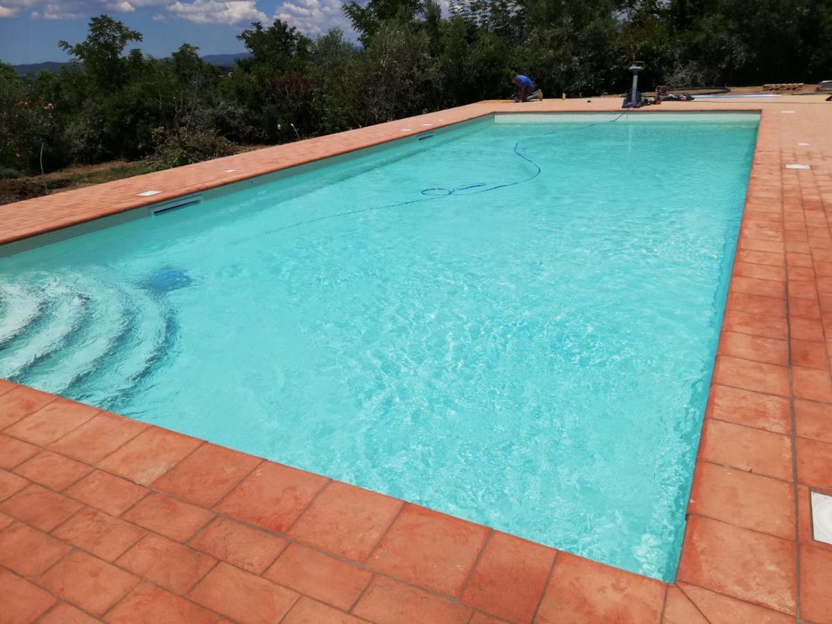 Il Barbagianni Bed and Breakfast Montepescali Exteriör bild