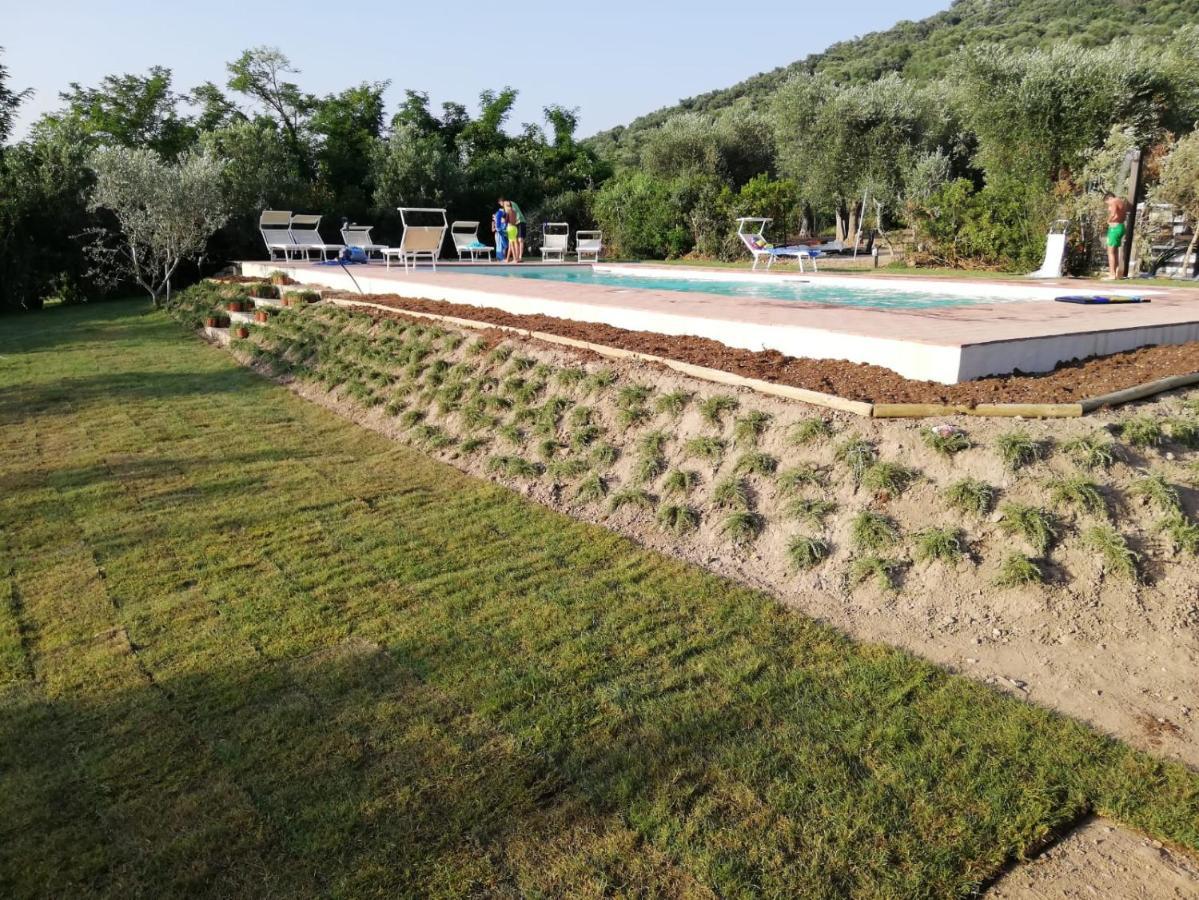 Il Barbagianni Bed and Breakfast Montepescali Exteriör bild