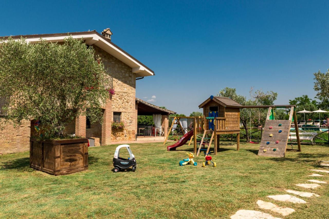Il Barbagianni Bed and Breakfast Montepescali Exteriör bild